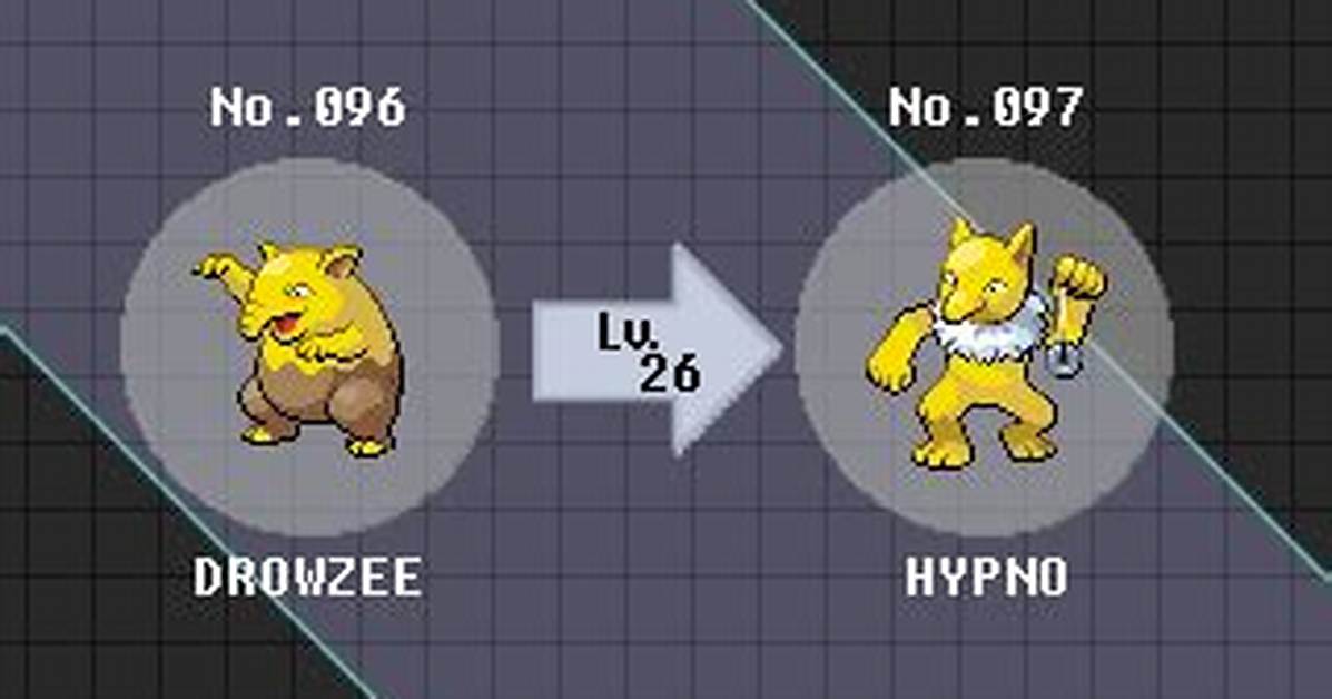 In What Level Does Hypno Evolve?