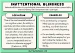 Inattentional Blindness Example