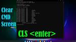 Include Clear Command in Cmd