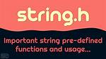 Include String or String. H