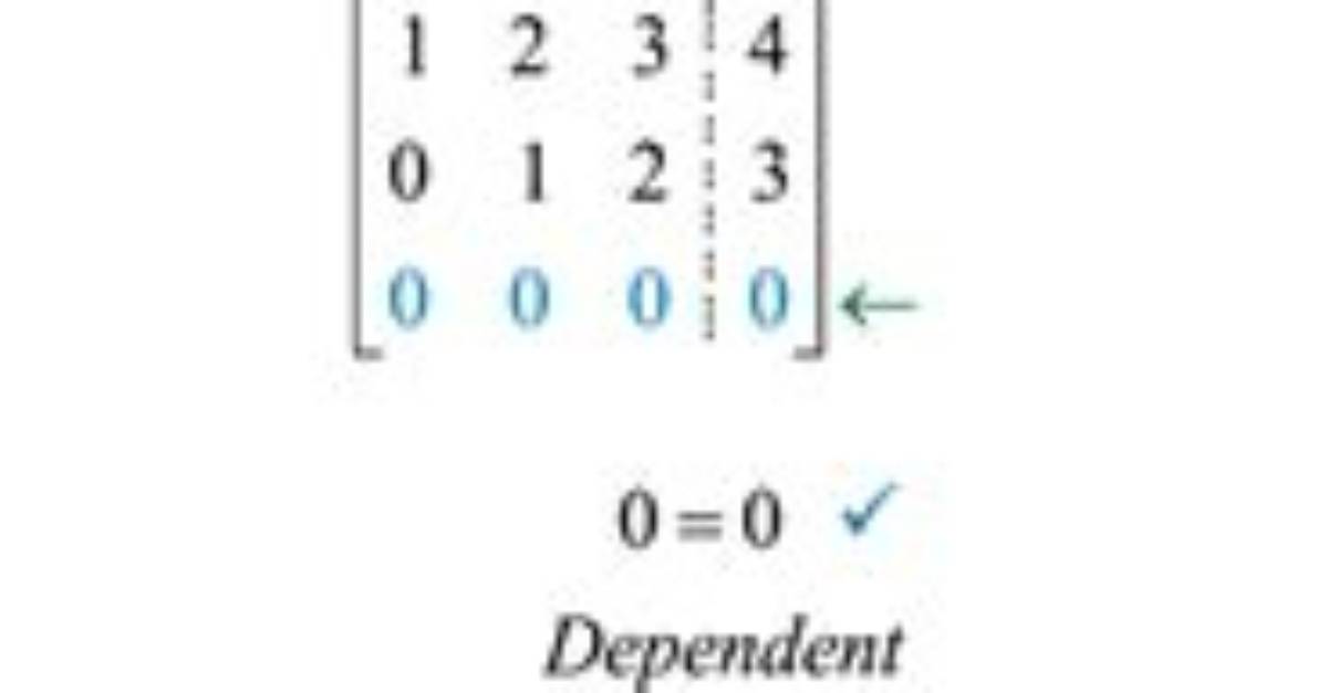 Inconsistent Matrices