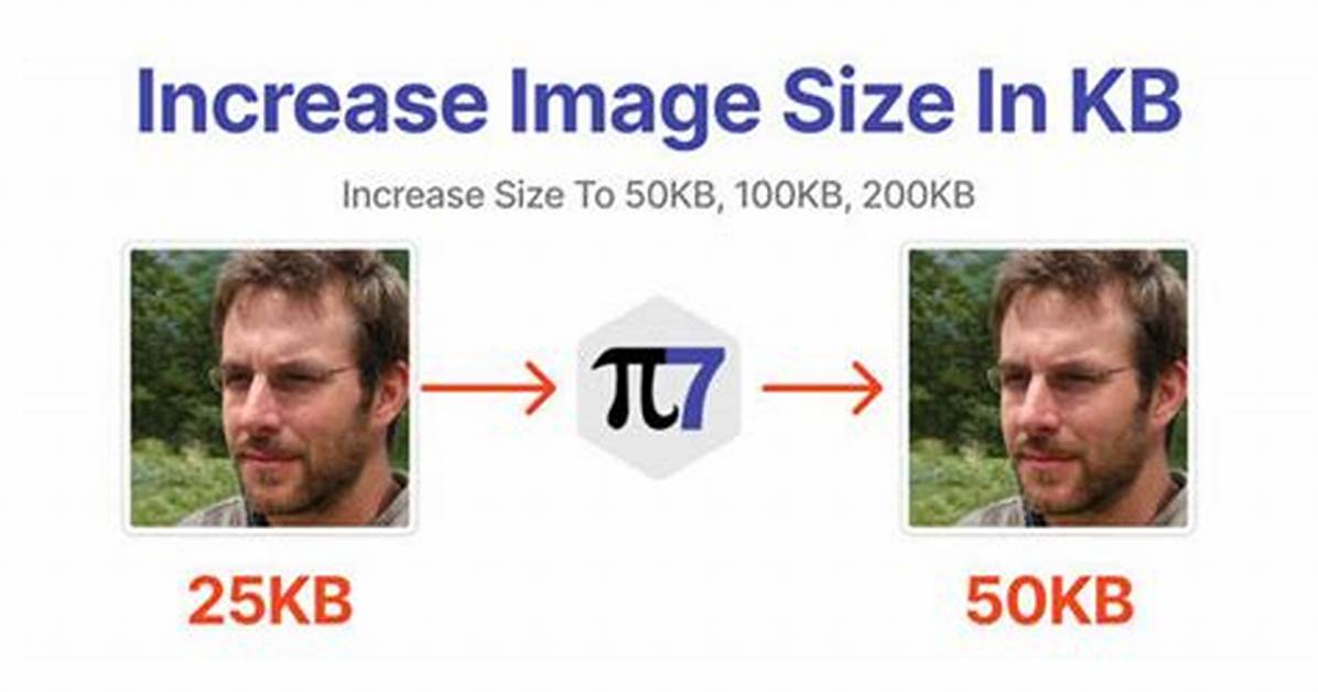 Increase in Size
