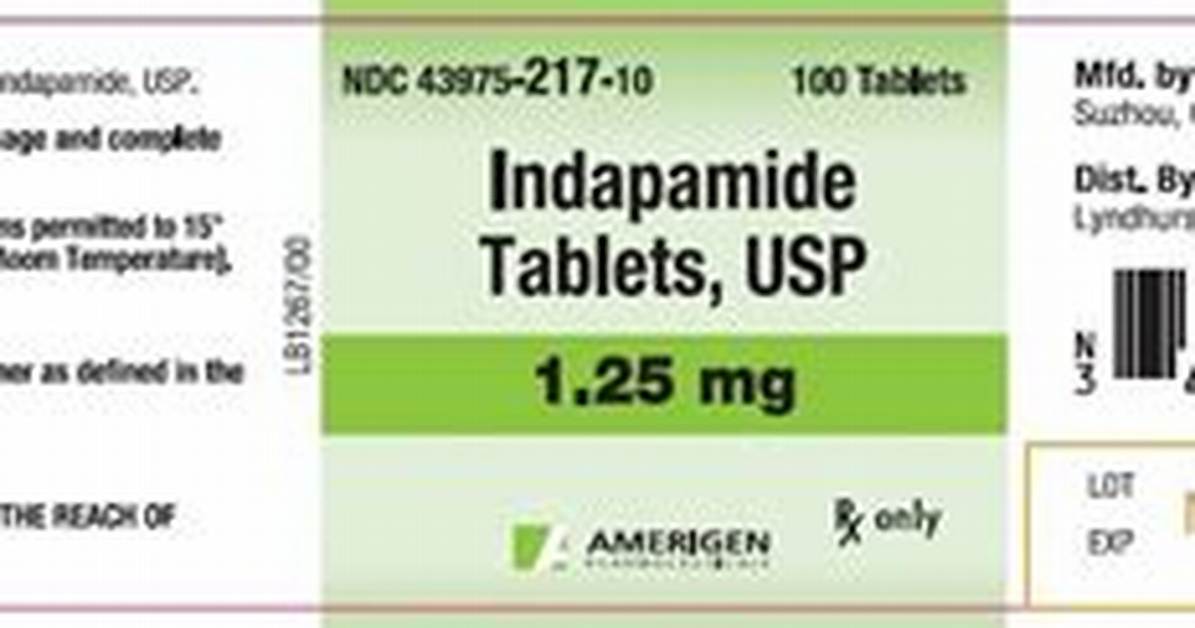 Indapamide Side Effects