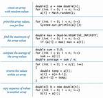 Indexing in Java Arrays