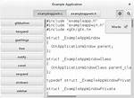 Indicator Menu from Gtk. Builder Ui String