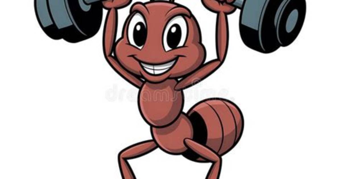 Industrious Weightlifting Insect