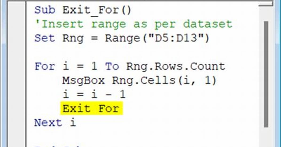 Infinite Loop Debug in Vba Using. Findnext Method
