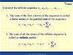 Infinite Sequence