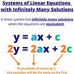 Infinitely Many Solutions Example