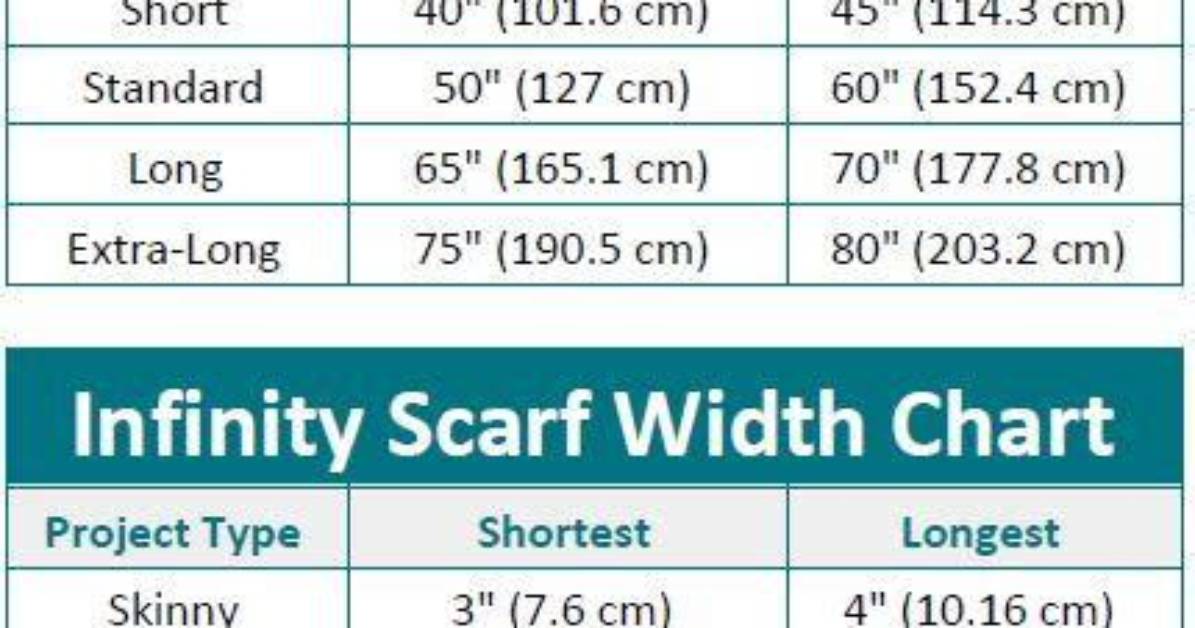Infinity Scarf Length