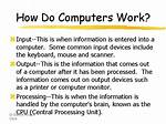 Info Entered into Computers