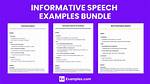 Informative Speech Examples
