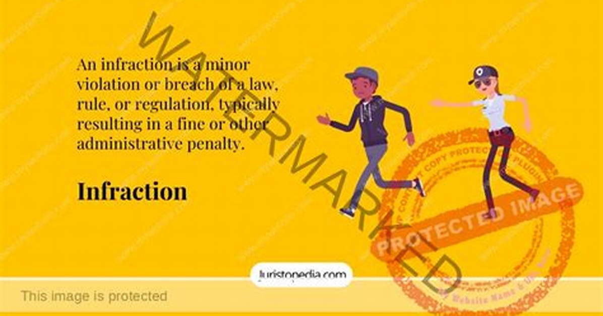 Infraction Meaning