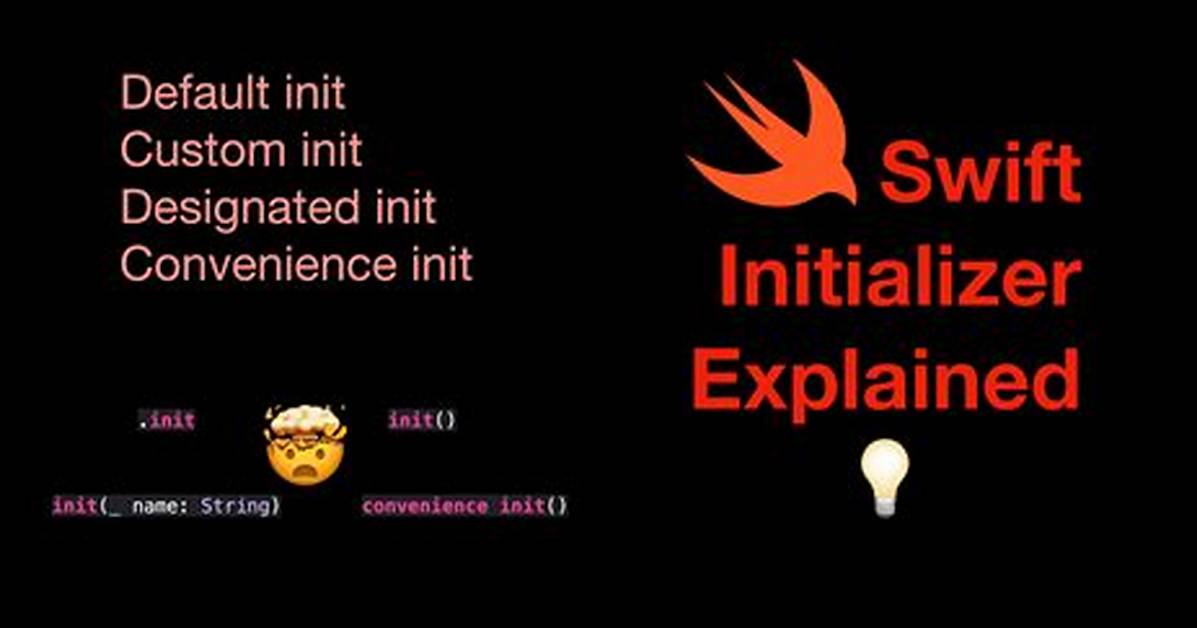 Initializers & Init() Explained in Swift