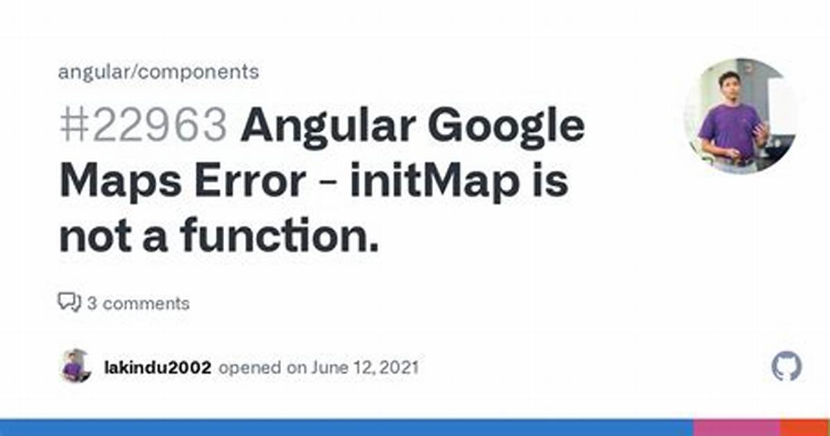 InitMap Is Not a Function Google Maps Javascript