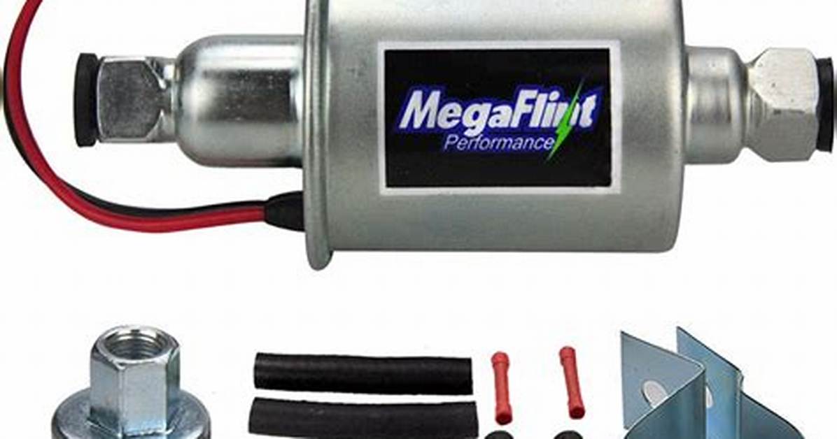 Inline Electric Fuel Pump