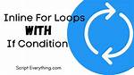 Inline for Loop