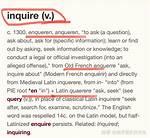 Inquire