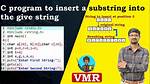 Insert Some String into Given String at Given Index