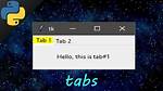 Insert Tabs With. Join in Python