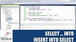 Insert with Select