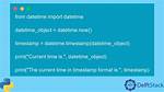 Inserting a Python Datetime. Datetime Object into Mysql