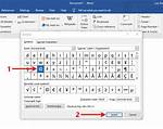 Inserting © (Copyright Symbol) Using Microsoft Word