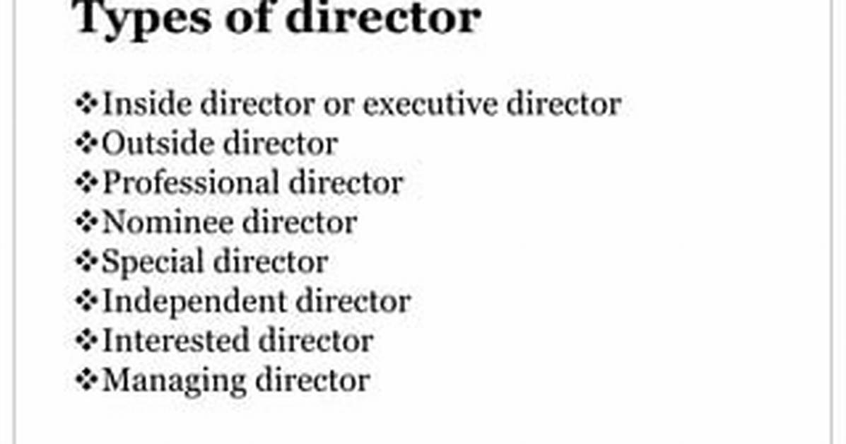 Inside Director Definition