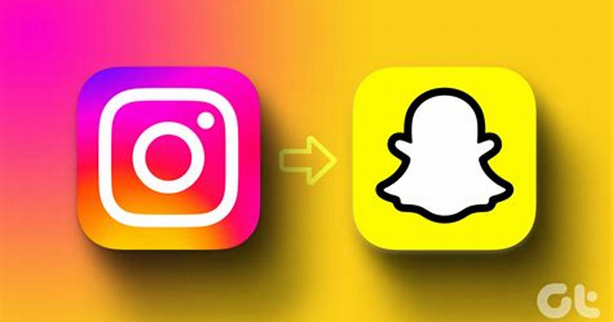 Instagram or Snapchat for Example
