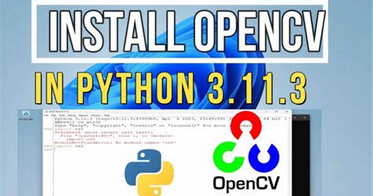 Install Opencv-Python on Raspi