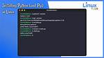 Install Python-Csv on a Linux Machine