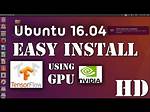 Install Tensorflow with Python3 on Ubuntu 16.04