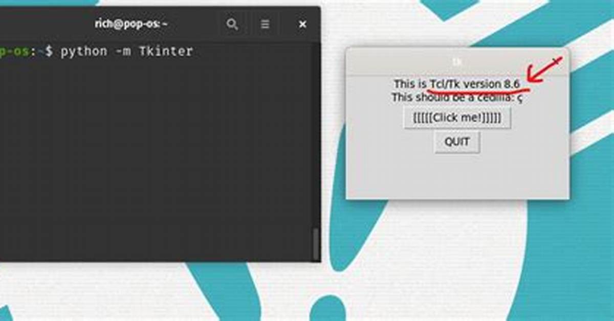 Install Tkinter