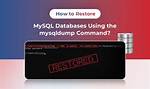 Installation Mysqldump