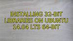 Installing 32 Bit Libraries on 64 System, Libz. So.1 Missing [Duplicate]