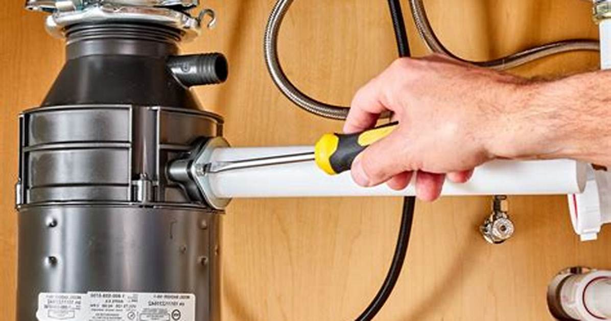 Installing a Garbage Disposal