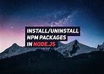Installing a Local Module Using Npm?