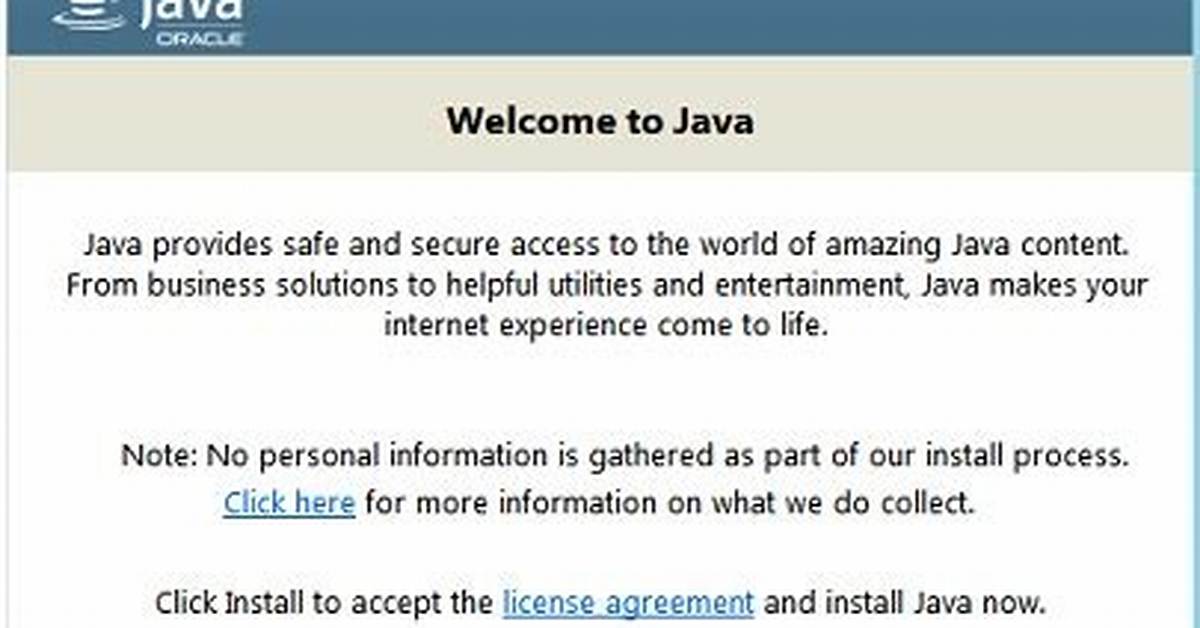Installing Java Offline