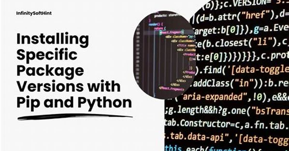 Installing Specific Package Version with Pip