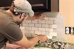 Installing Tile Backsplash
