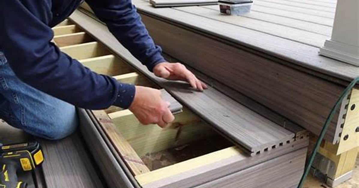 Installing Trex Decking