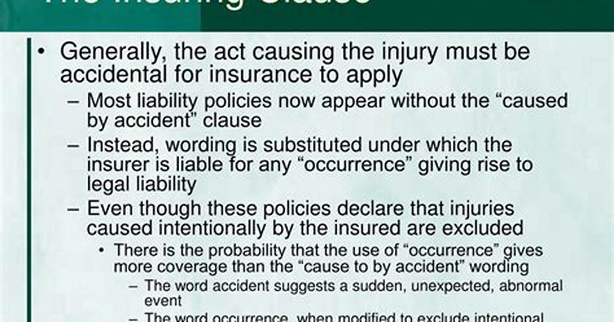 Insuring Clause