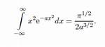 Integral from Infinity to Infinity