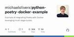 Integrating Python Poetry with Docker