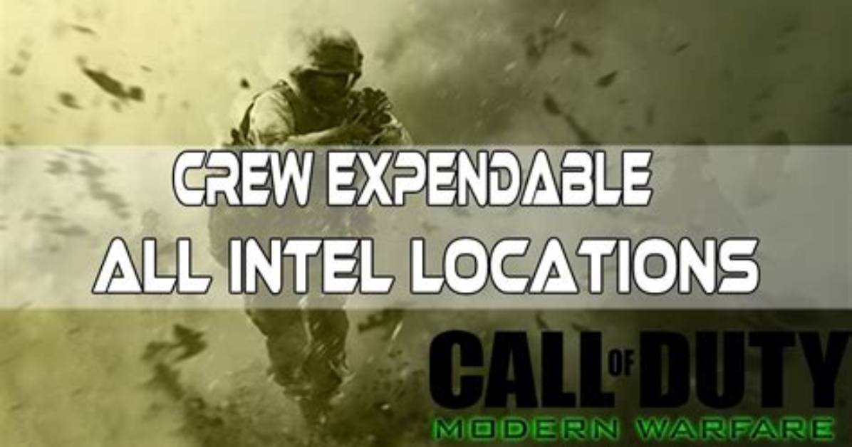 Intel in Crew Expendable?