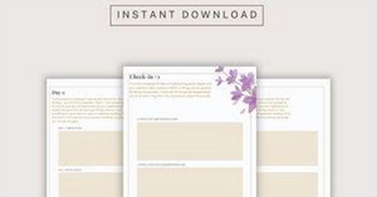 Intention Journal