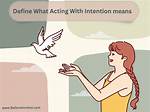 Intention