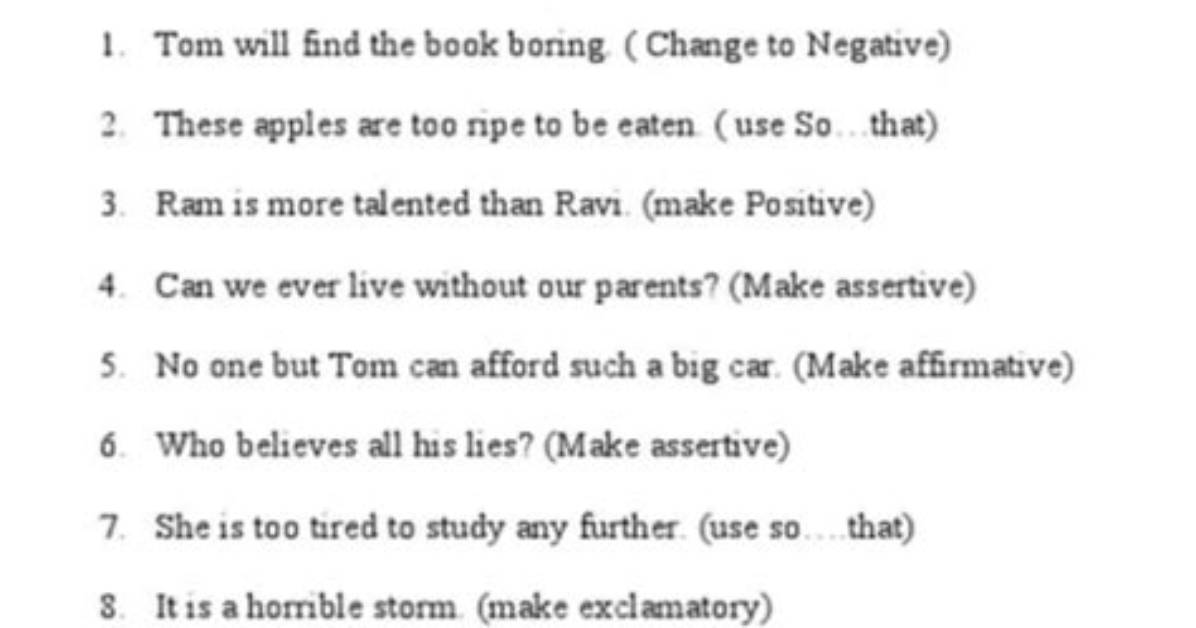 Interchanging in a Sentence?