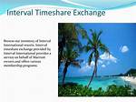 Interval Timeshare
