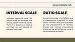 Interval vs Ratio Data